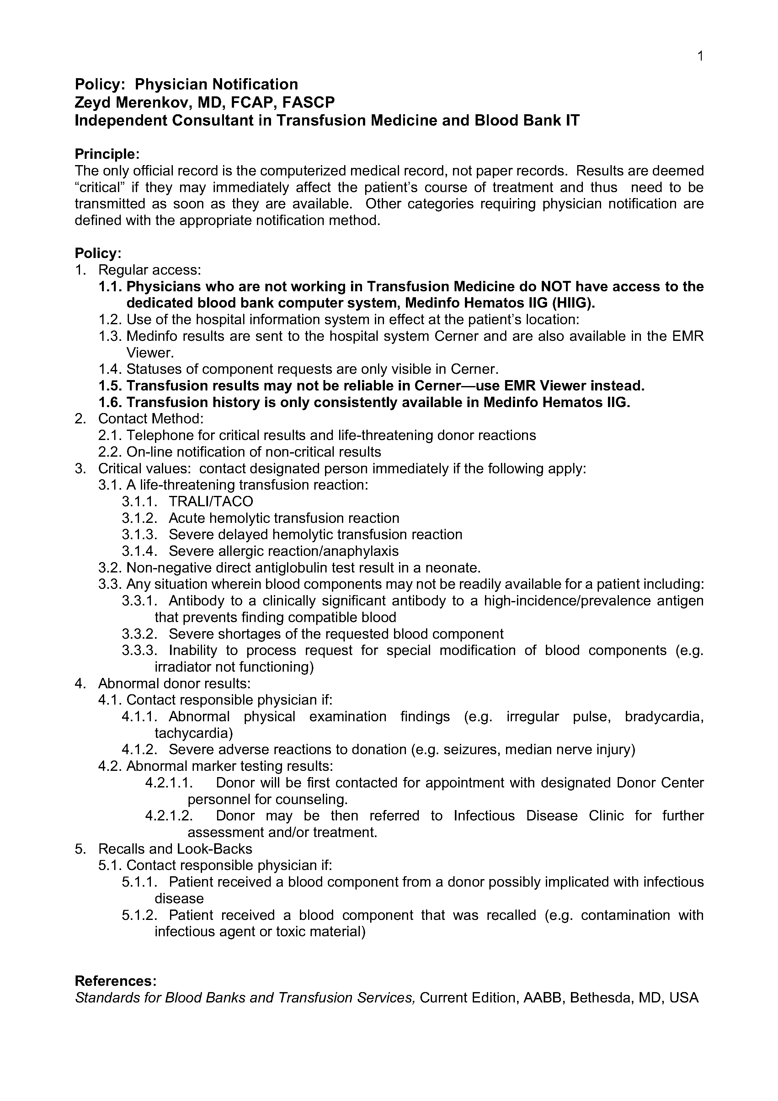 Physician Notification – Dr. Zeyd Merenkov